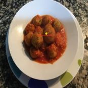 Albóndigas de calabacin
