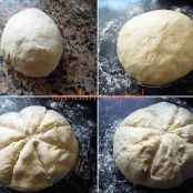 Hogaza de pan de romero. - Paso 2