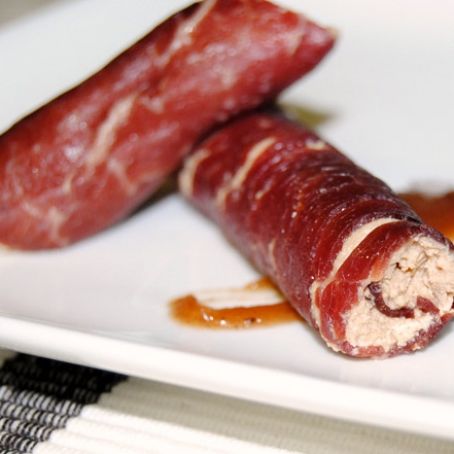 Enrollado de Cecina y Foie