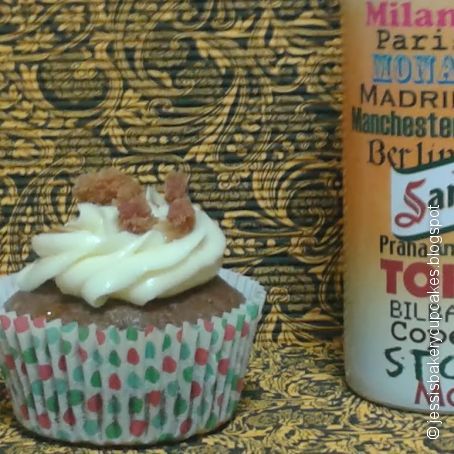 Cupcakes de cerveza y bacon caramelizado!!