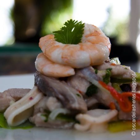 Ceviche Ecuatoriano de besugo