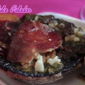 Champiñones al ajillo con peineta crujiente de Jamón puro de bellota - Paso 1