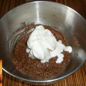 Charlota de almendras, nueces y cacao - Paso 5