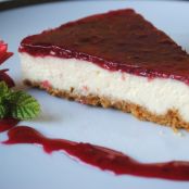 Tarta de queso Philadelphia con mermelada de fresa - Paso 1