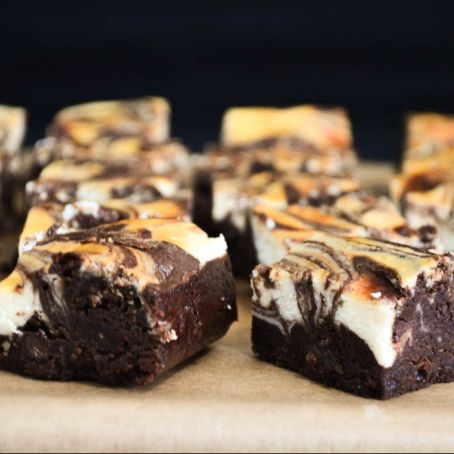 Brownie cheesecake