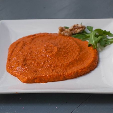 Paté de pimientos y anchoas