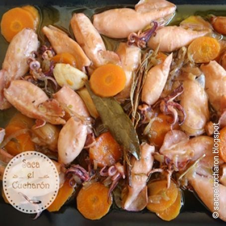 Chipirones en escabeche