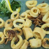 Calamares o chipirones fritos a la andaluza - Paso 5