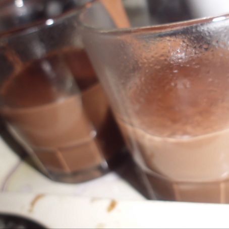 Chocolate a la taza hecho en el microondas