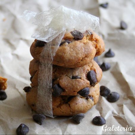 Chocolate chip cookies caseras y fáciles