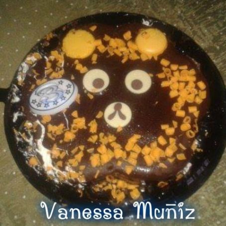 TARTA DE CHOCOLATE Y NATA