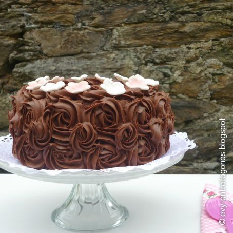 Tarta de chocolate y zanahoria