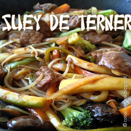 Chop Suey de Ternera