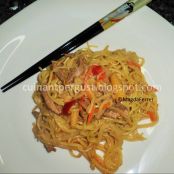 Chow mein de ternera rápido - Paso 3