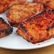 Chuletas de cordero a la miel