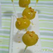 Chupa chups de foie con mango - Paso 1
