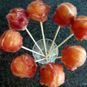 CHUPA CHUPS DE JAMÓN Y MELÓN