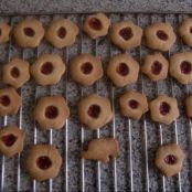 Galletas de mantequilla con mermelada