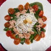 Ensalada de espinacas frescas