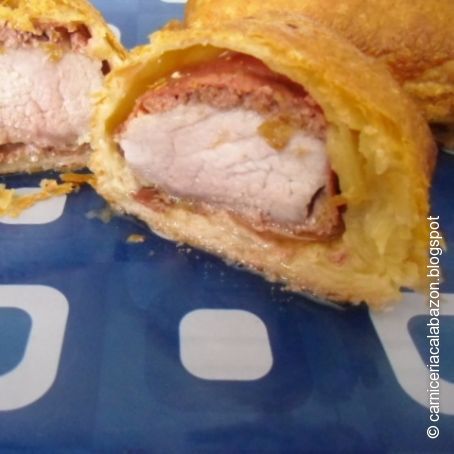 Solomillo al hojaldre