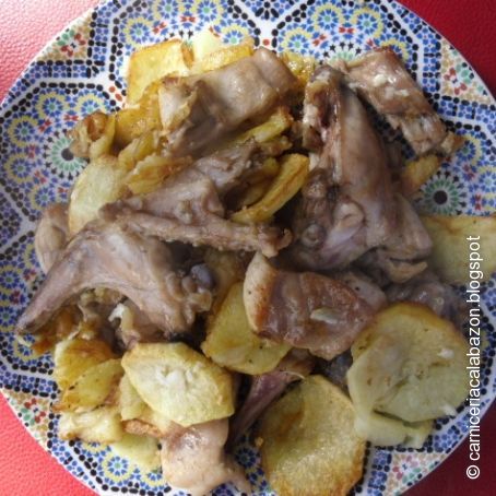 Conejo al Ajo Cabañil