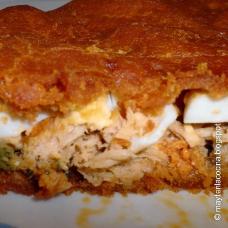 Empanada de mejillones