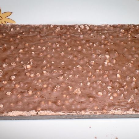 Turrón de chocolate tipo suchard