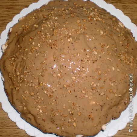 Tarta suprema de turrón