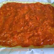 Coca de tomate destapada de Castellón. - Paso 3