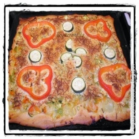 Coca de verduras thermomix