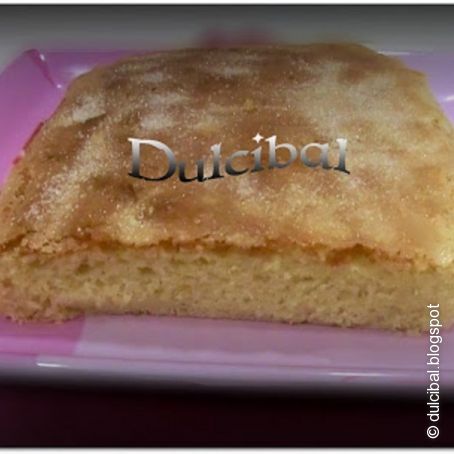 Bizcocho con costra (coca)