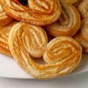 Palmeritas de hojaldre