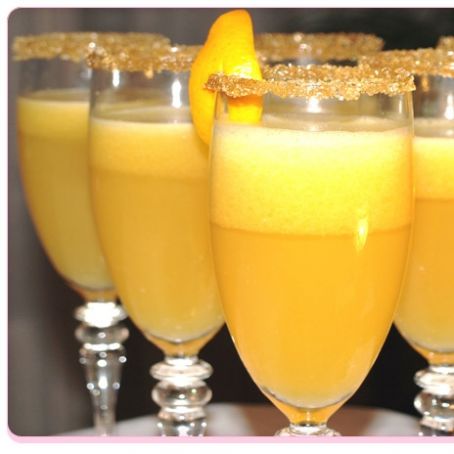 Cóctel de mandarina al cava (Mimosa)