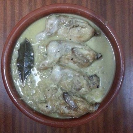 Codornices estofadas