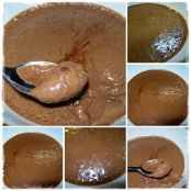 Mousse de chocolate negro - Paso 1