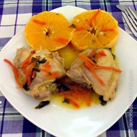 Contra-muslos con Naranja y Zanahoria