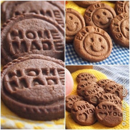 Cookies peanut butter and chocolate (Galletas de mantequilla de cacahuete y chocolate)