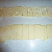 Lazos de hojaldre con chocolate - Paso 4