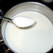 tarta  de sobaos, nata y cuajada - Paso 1