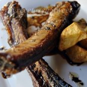 Costillas asadas con aliño