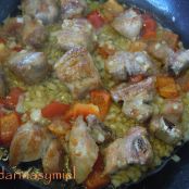 Costilla con robellones y patatas. - Paso 1