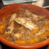 Costillas con albaricoques