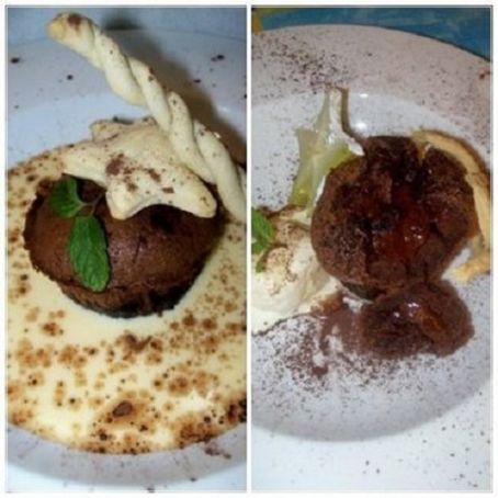 Coulant de chocolate