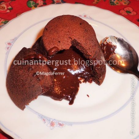 Coulant de chocolate