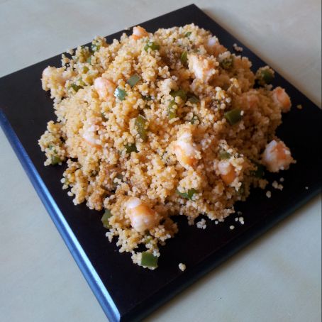 Cous Cous con langostinos