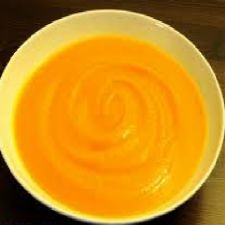 Crema de calabaza con apio