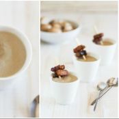 Crema de champiñones Portobello con tocino caramelizado