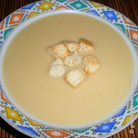 Crema de cebolla dulce