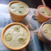 Crema de pepino, aguacate y yogurt