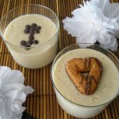 Postre frío de limón